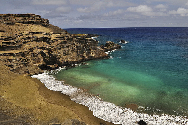 Papakolea beach - ©steved